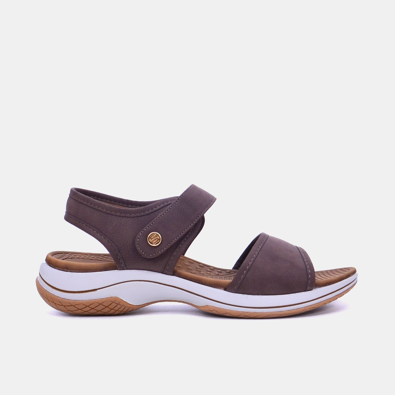 Mynaal Women's flat sandal-18F8845-10-Brown