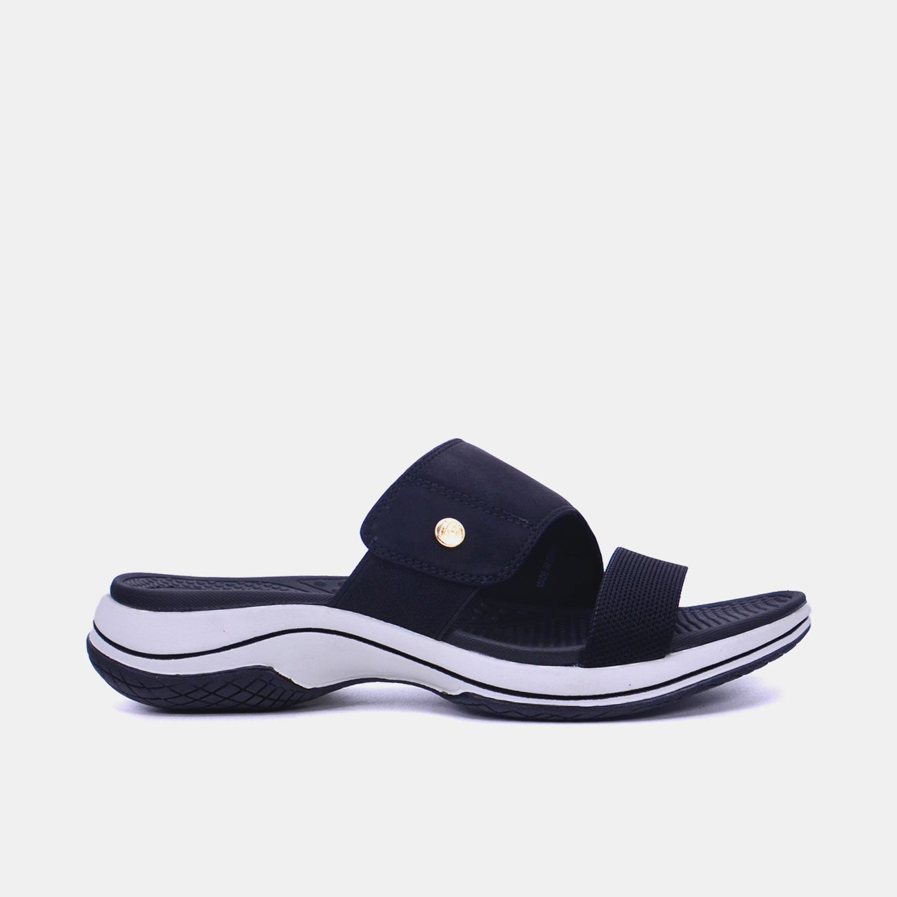 Mynaal Women's flat sandal-23ABT172-Black