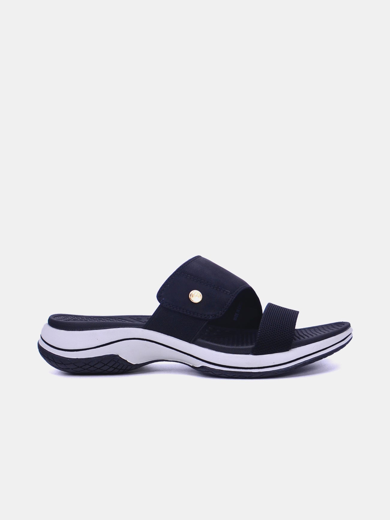 Mynaal Women's flat sandal-23ABT172-Black