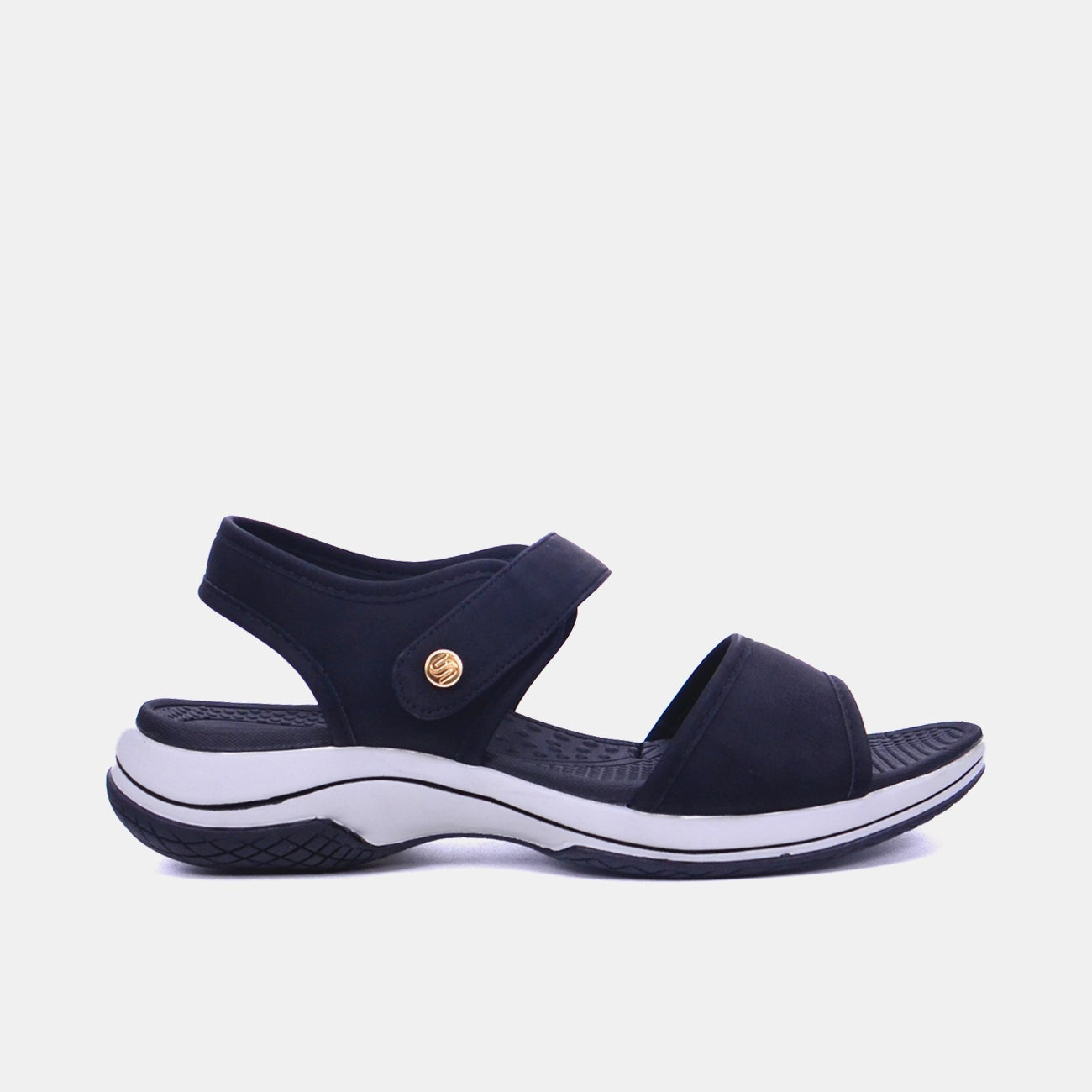 Mynaal Women's flat sandal-18F8845-10-Black