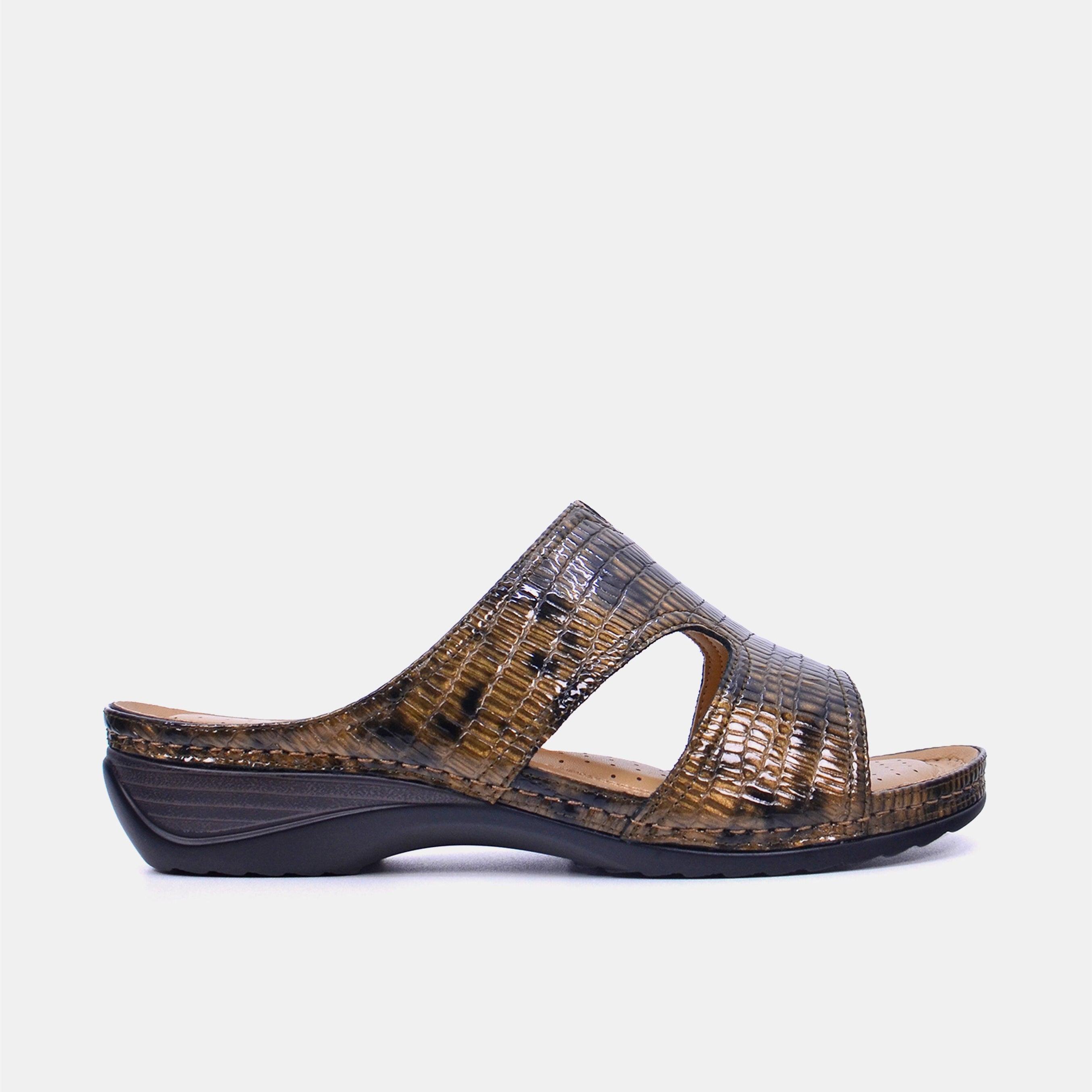 Mynaal Women's flat sandal- 88909-63 -Beige