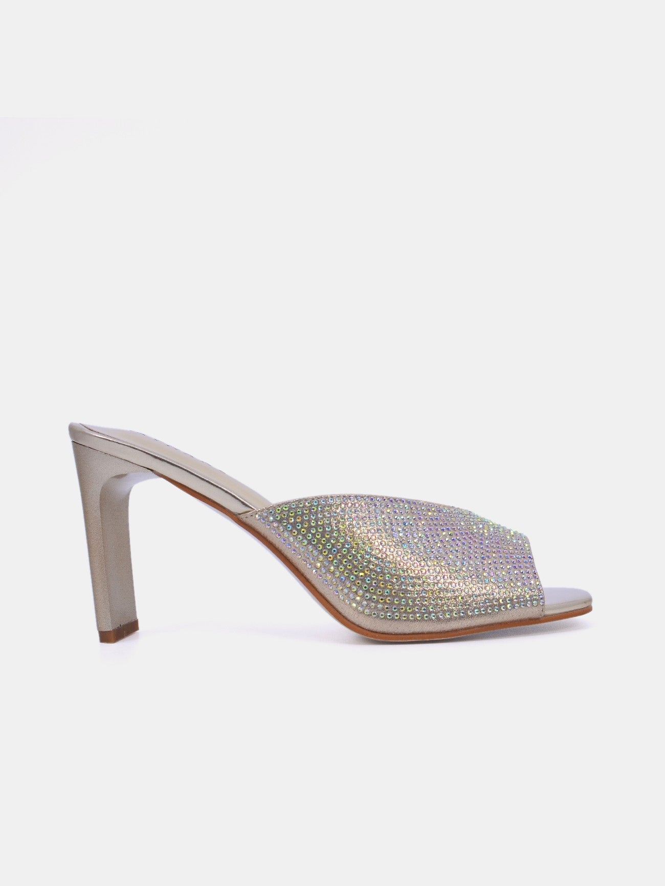 Mynaal Women's pencil heel sandal-18F9817-51-Gold