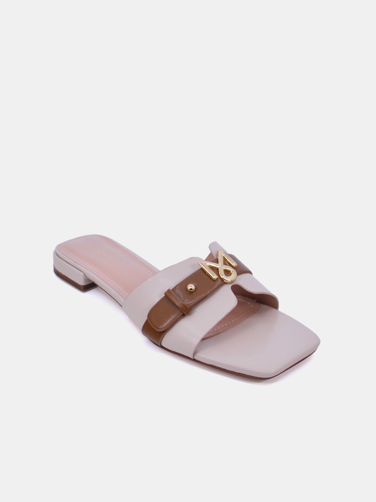 Mynaal Women's flat sandal-10G3753-6-White