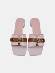 Mynaal Women's flat sandal-10G3753-6-White