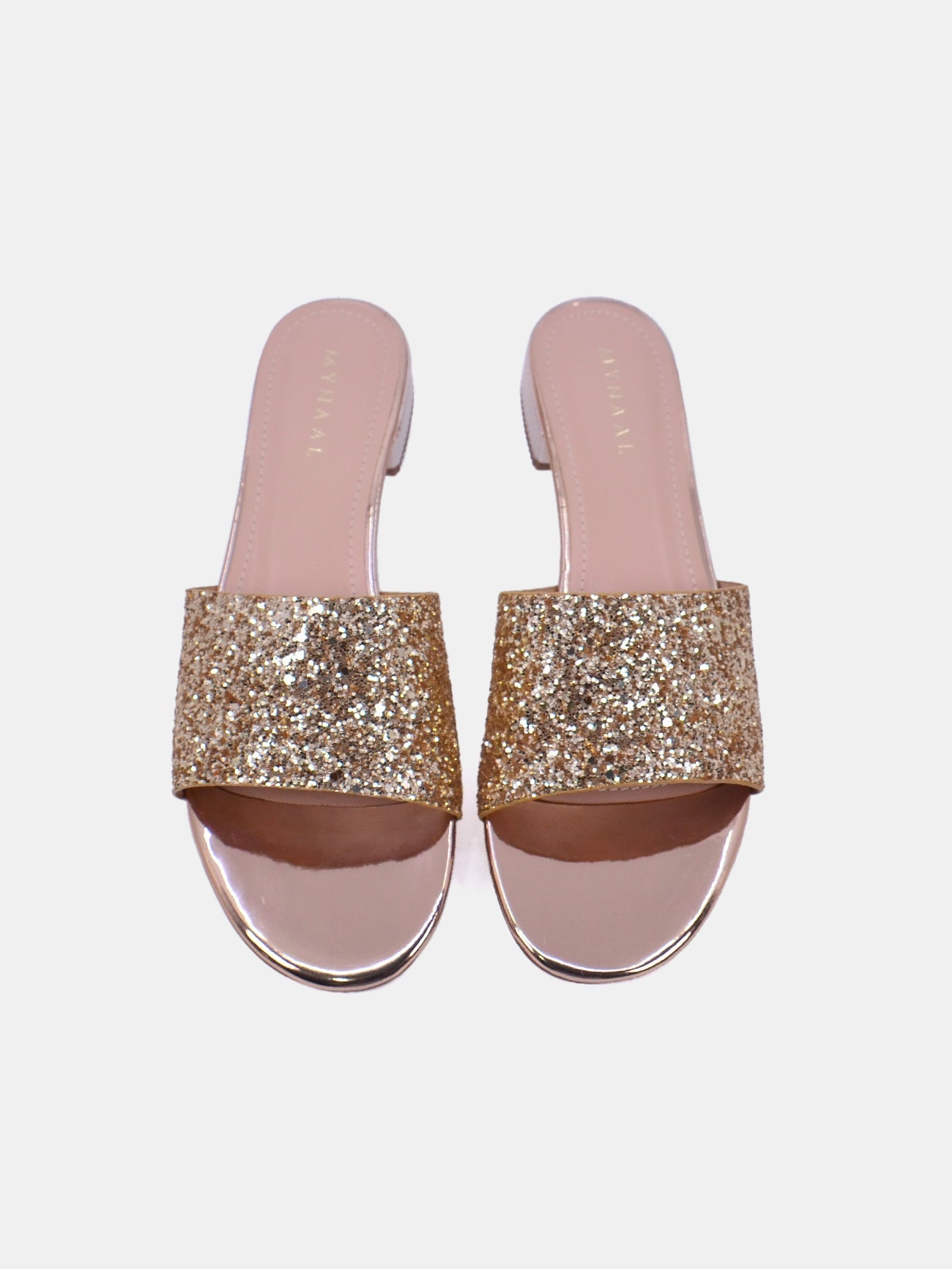 Mynaal Women's block heel sandal-10G95660-8-Pink