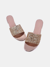 Mynaal Women's block heel sandal-10G95660-8-Pink