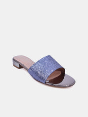 Mynaal Women's block heel sandal-10G95660-8-Gray