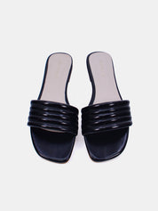 Mynaal Women's flat sandal-3T0628A-06-Black