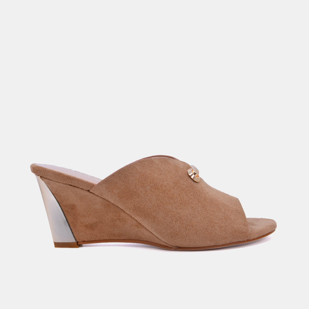 Mynaal Women's wedge heel sandal-2G3008-1-Beige