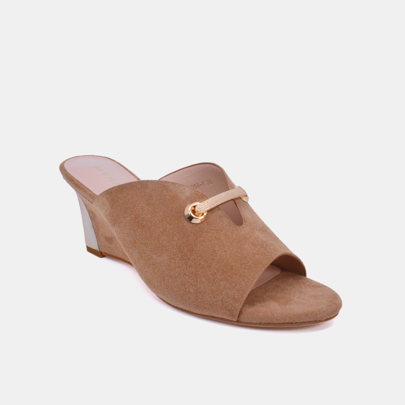 Mynaal Women's wedge heel sandal-2G3008-1-Beige