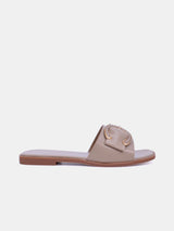 Women's flat buckle sandal - 2A020-3