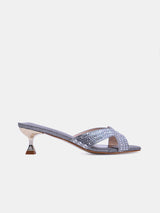Women's spool heel sandal - 2G9183-2