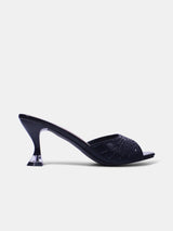 Women's spool heel sandal - 3U888-6