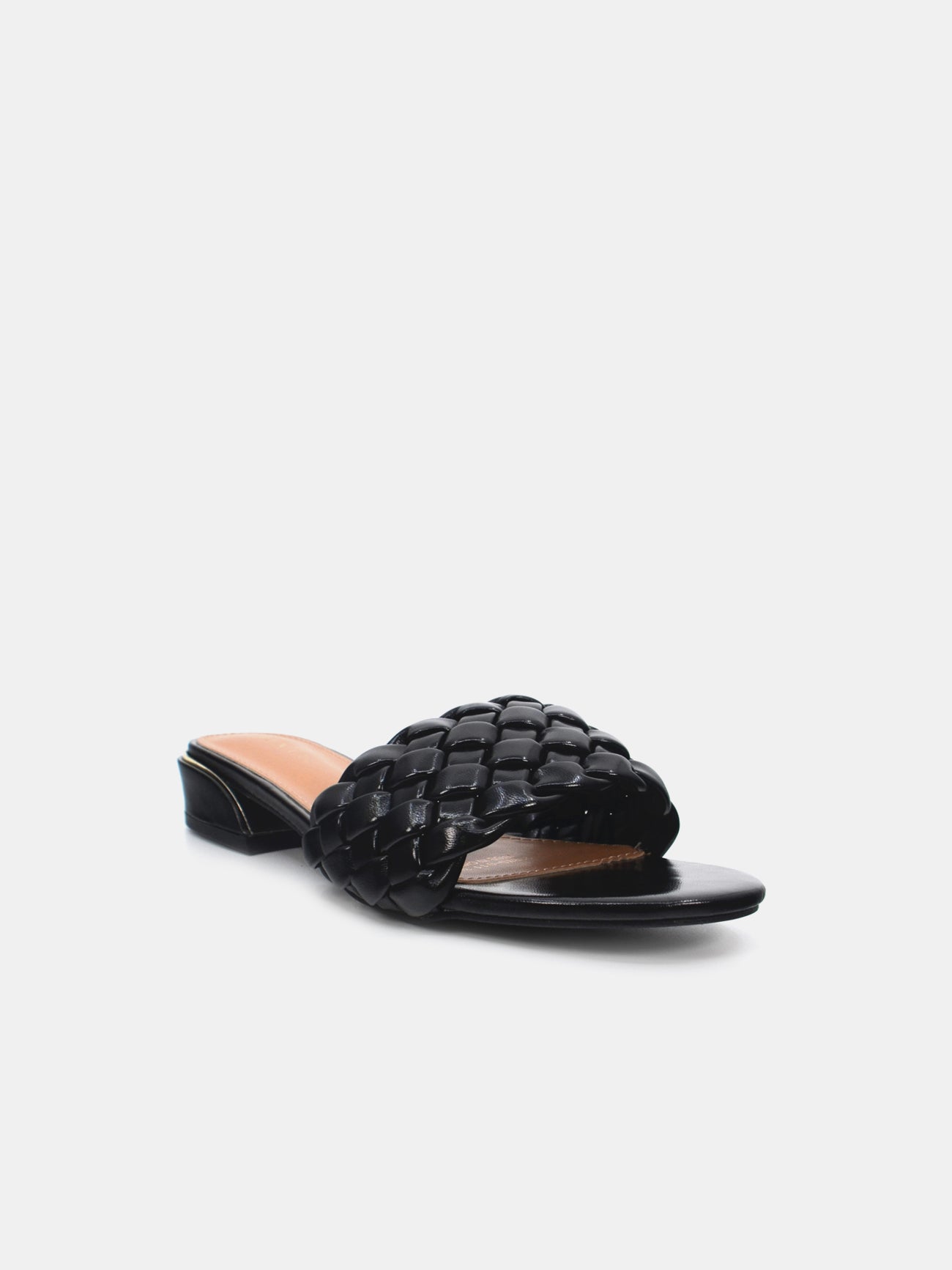 Mynaal Women's block heel sandal-23BYD011-Black