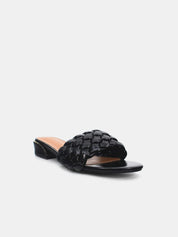 Mynaal Women's block heel sandal-23BYD011-Black