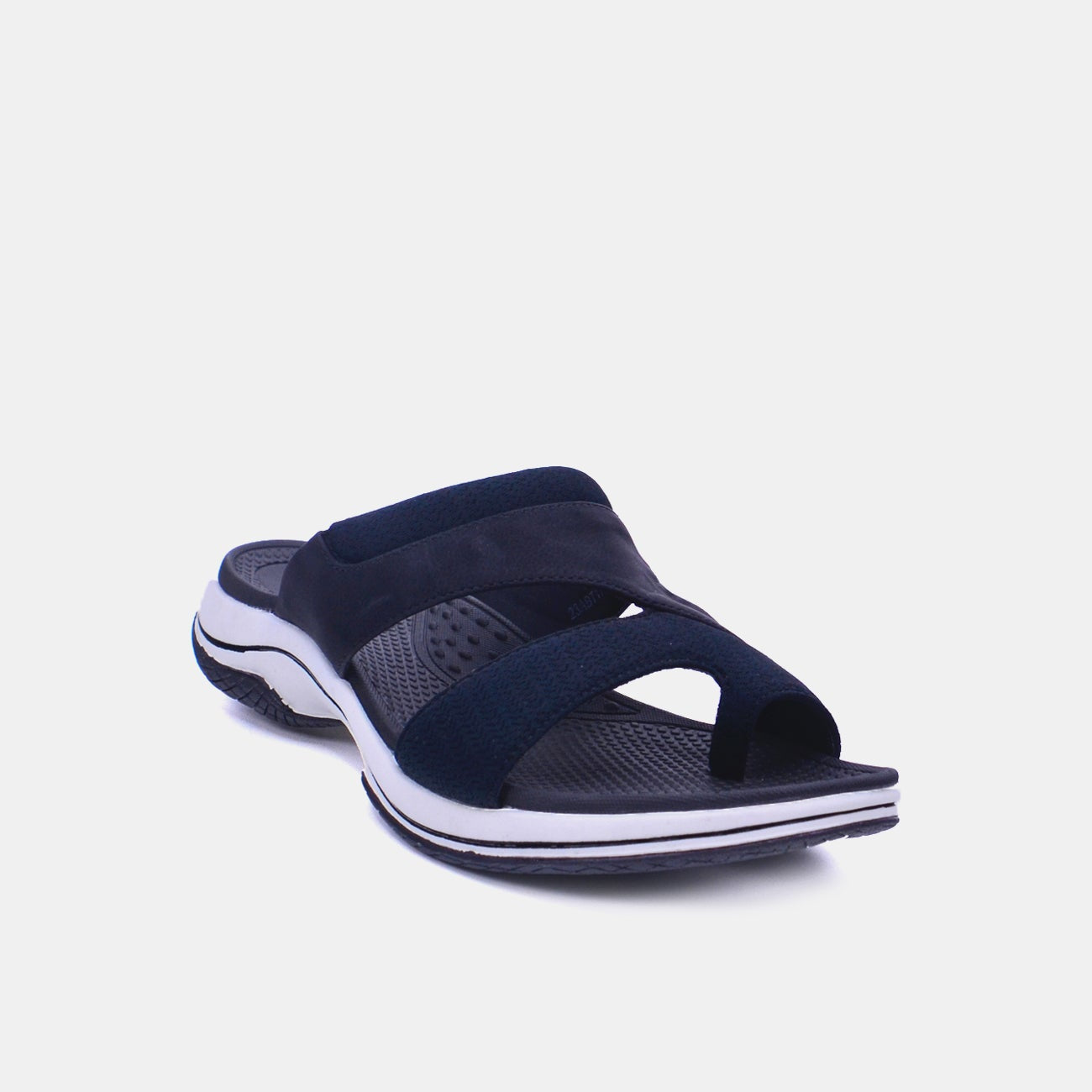 Mynaal Women's flat sandal-23ABT173-Black