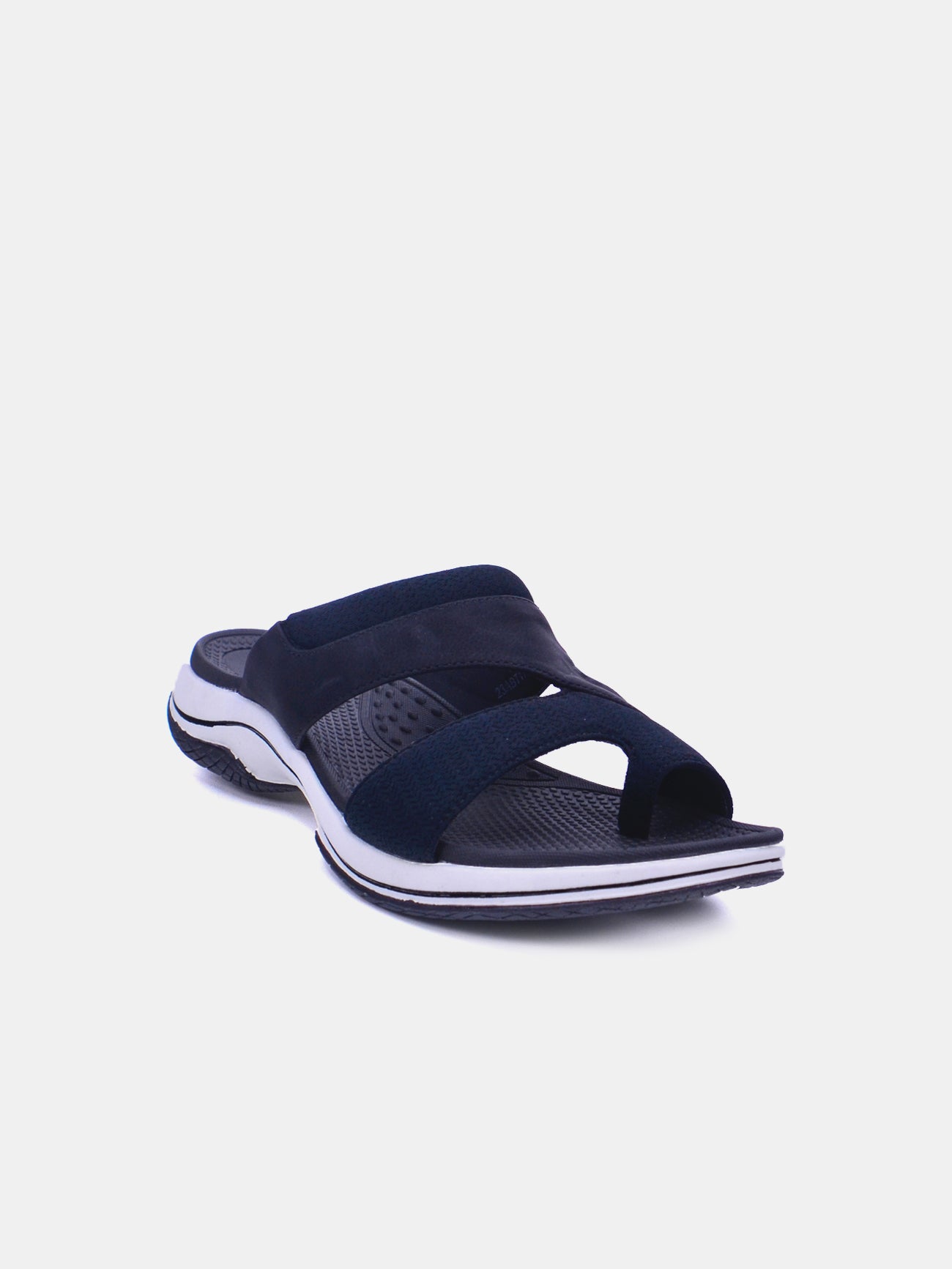 Mynaal Women's flat sandal-23ABT173-Black