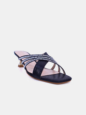 Mynaal Women's spool heel sandal-2G9183-531-Black