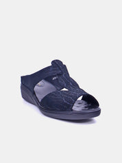 Mynaal Women's slip-on sandal- 2418-21 -Black