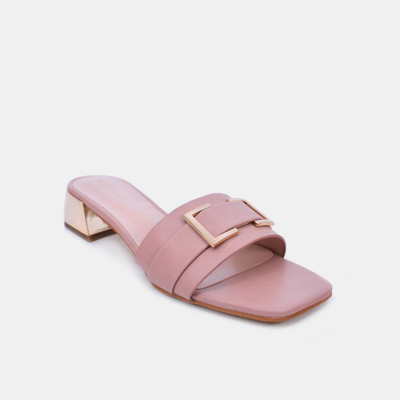 Mynaal Women's block heel sandal-18F4088-8-Pink