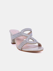 Mynaal Women's block heel sandal-2G5957-522-Gold