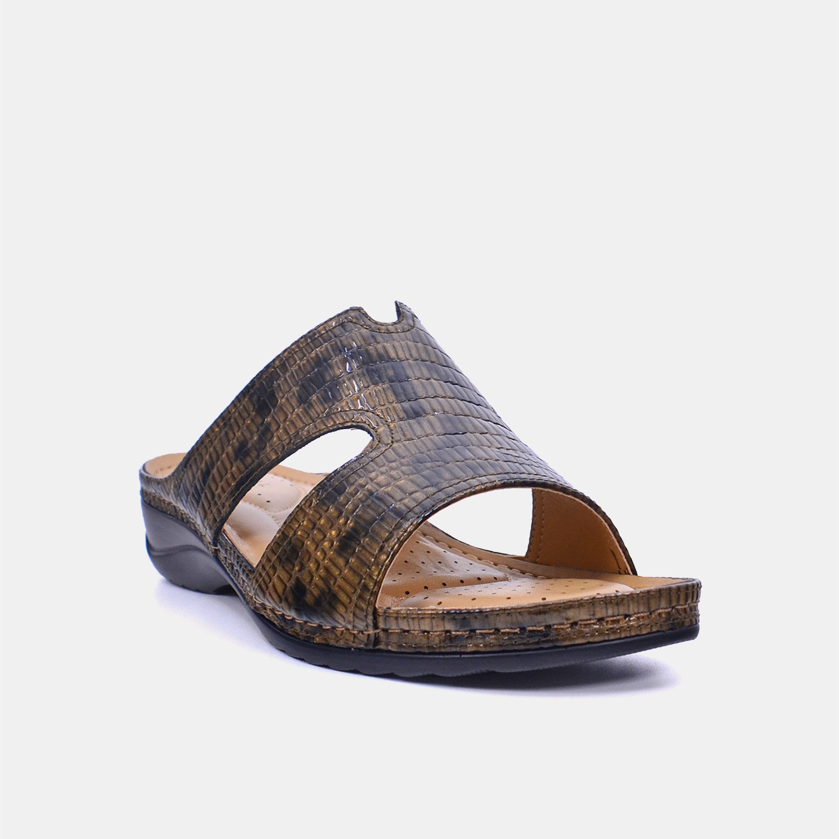 Mynaal Women's flat sandal- 88909-63 -Beige