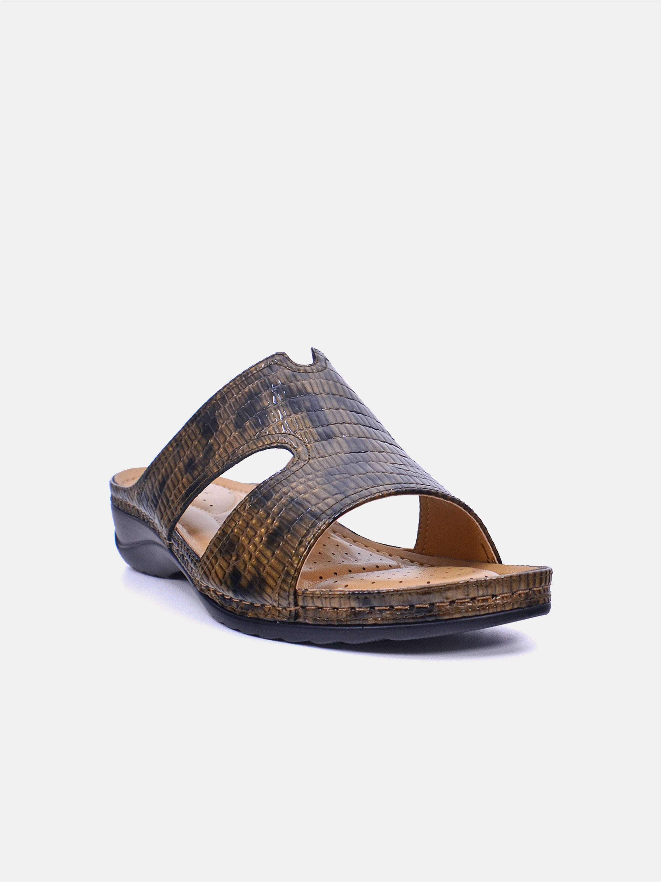 Mynaal Women's flat sandal- 88909-63 -Beige