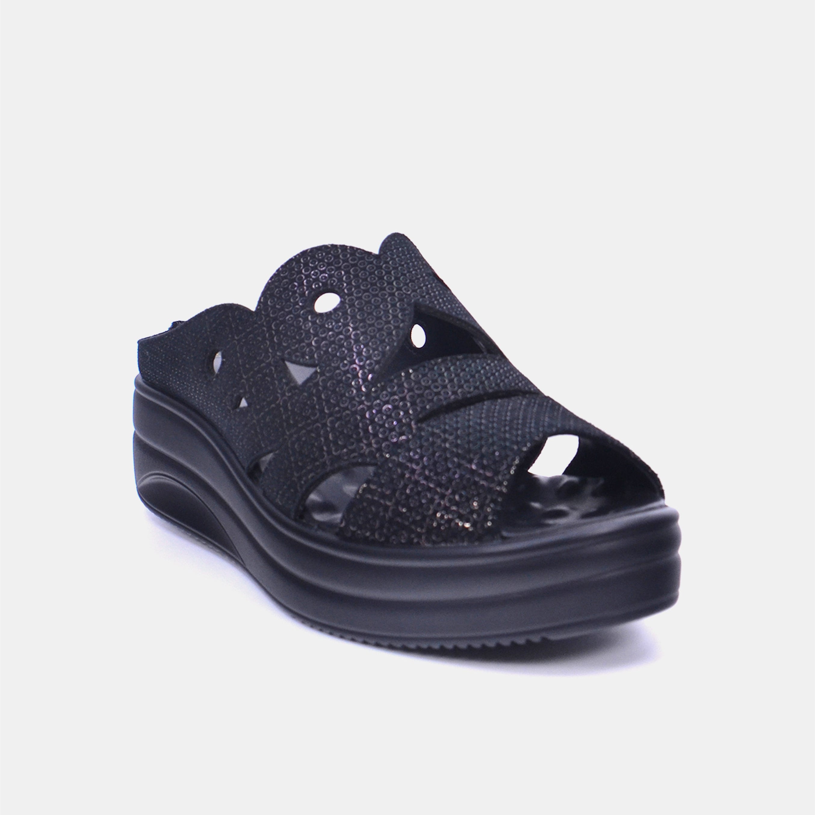 Mynaal Women's platform sandal- 2513-21 -Black