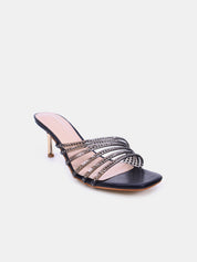 Mynaal Women's pencil heel sandal-2GA1905-005-Black