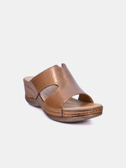 Mynaal Women's slip-on sandal- 2407-32 -Brown