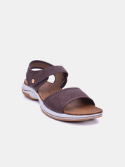 Mynaal Women's flat sandal-18F8845-10-Brown