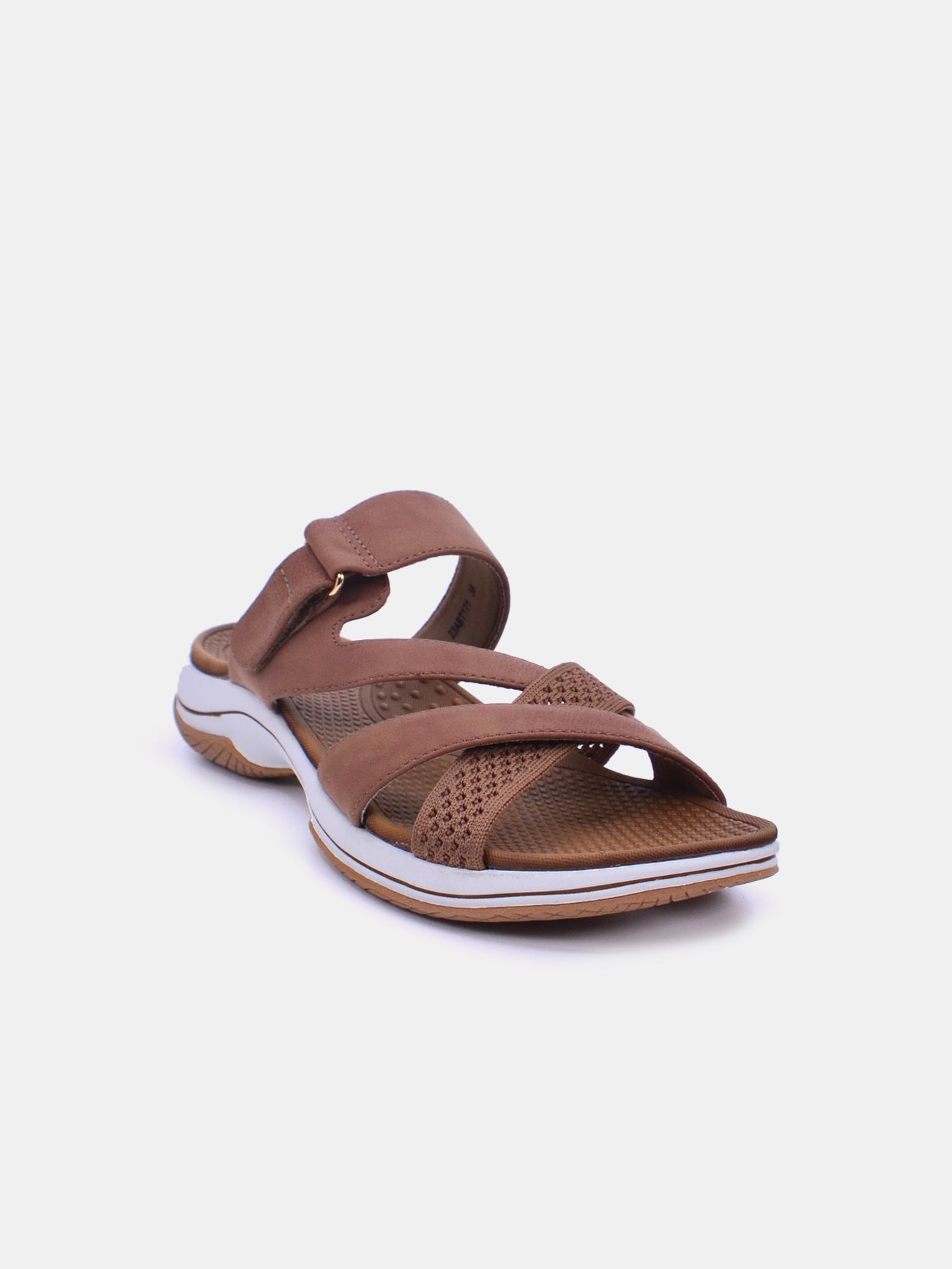 Mynaal Women's flat sandal-23ABT171-Brown