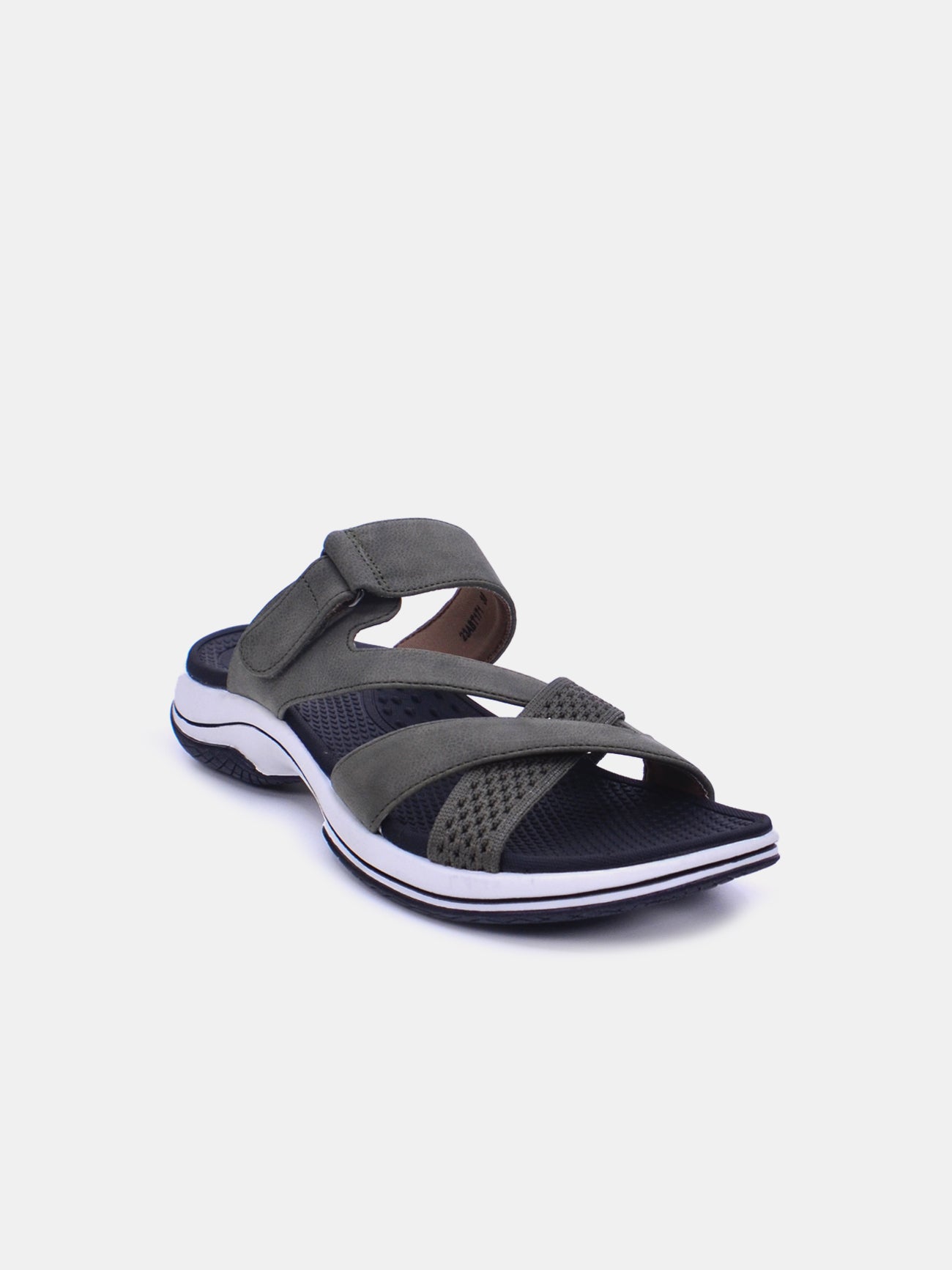Mynaal Women's flat sandal-23ABT171-Green