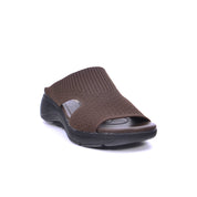 Mynaal Women's slip-on sandal-414RJ383-Brown