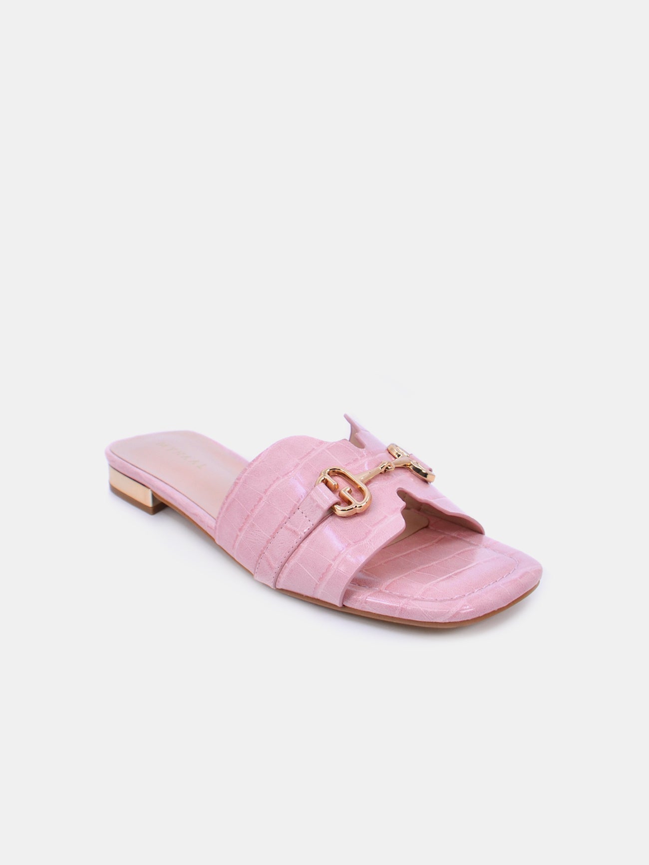 Mynaal Women's flat sandal-2G436-1-Pink