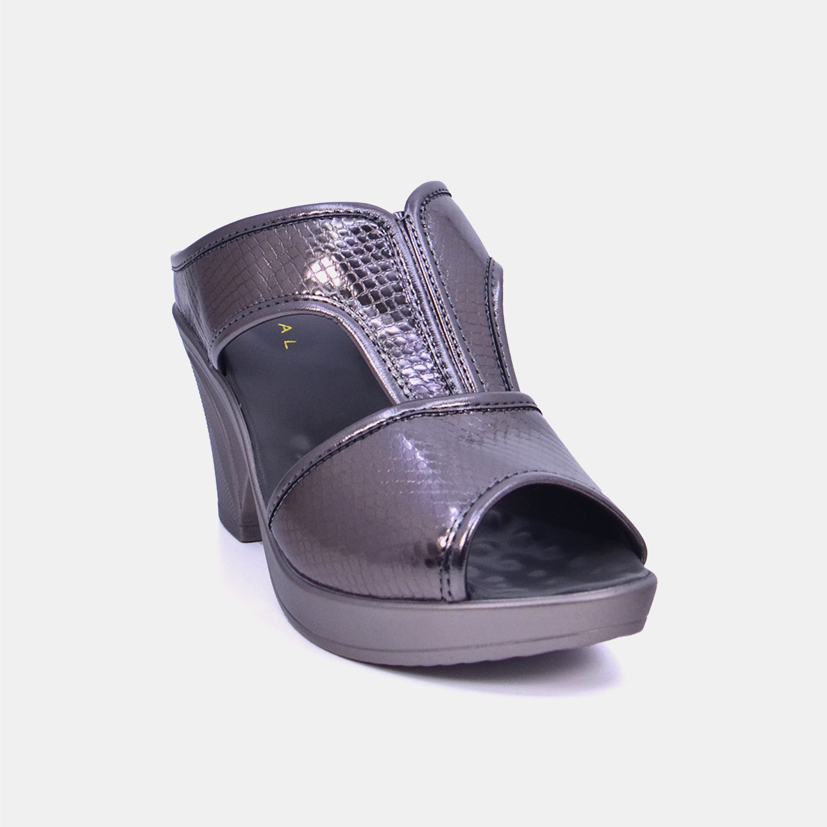 Mynaal Women's wedge heel sandal- 19017-62 -Gray