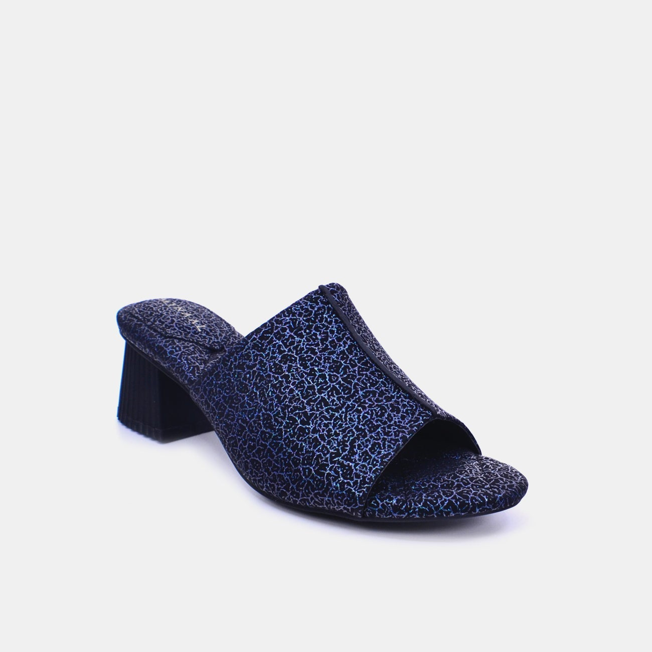 Mynaal Women's block heel sandal-23BJH181-Black