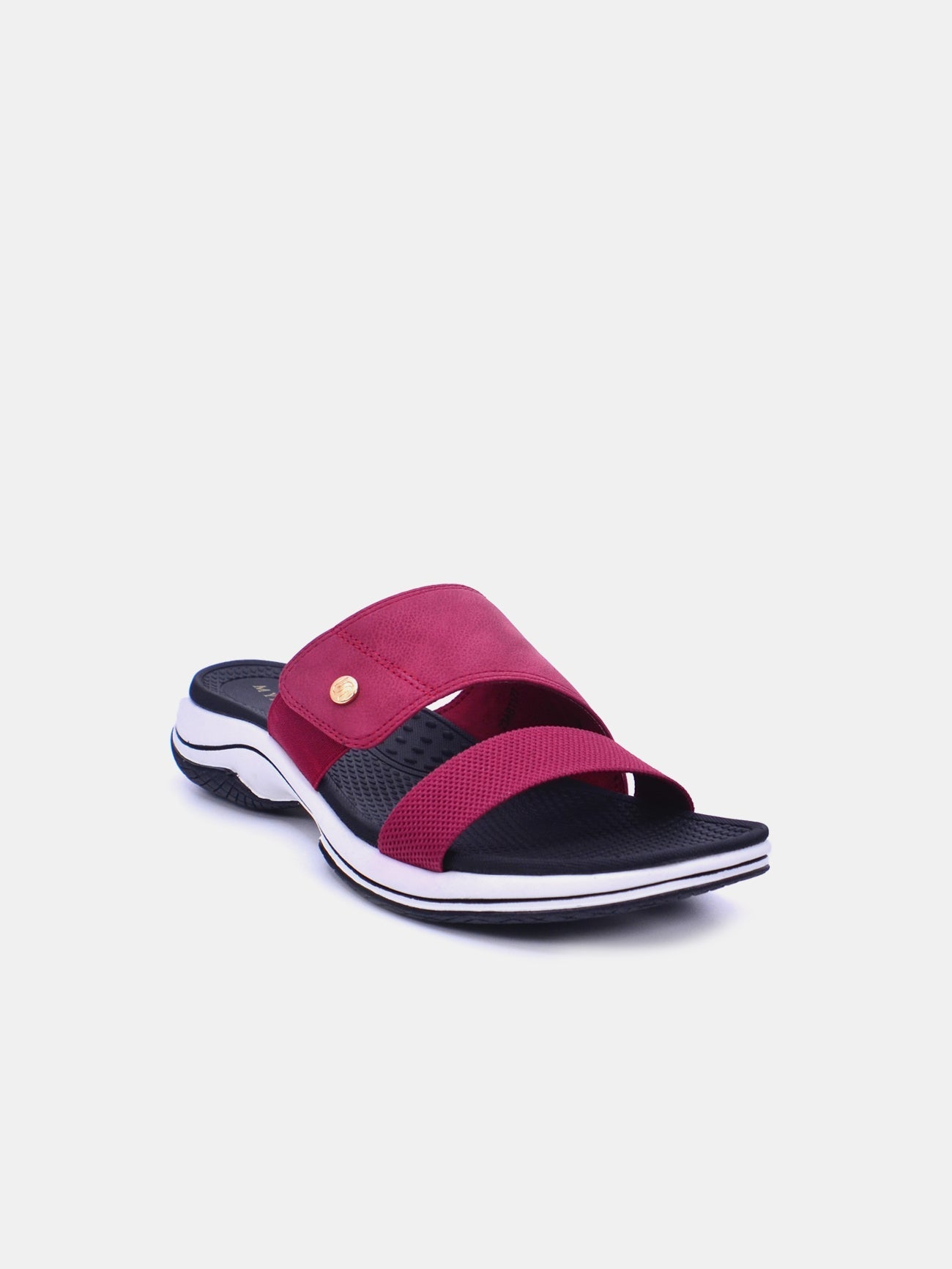 Mynaal Women's flat sandal-23ABT172-Maroon
