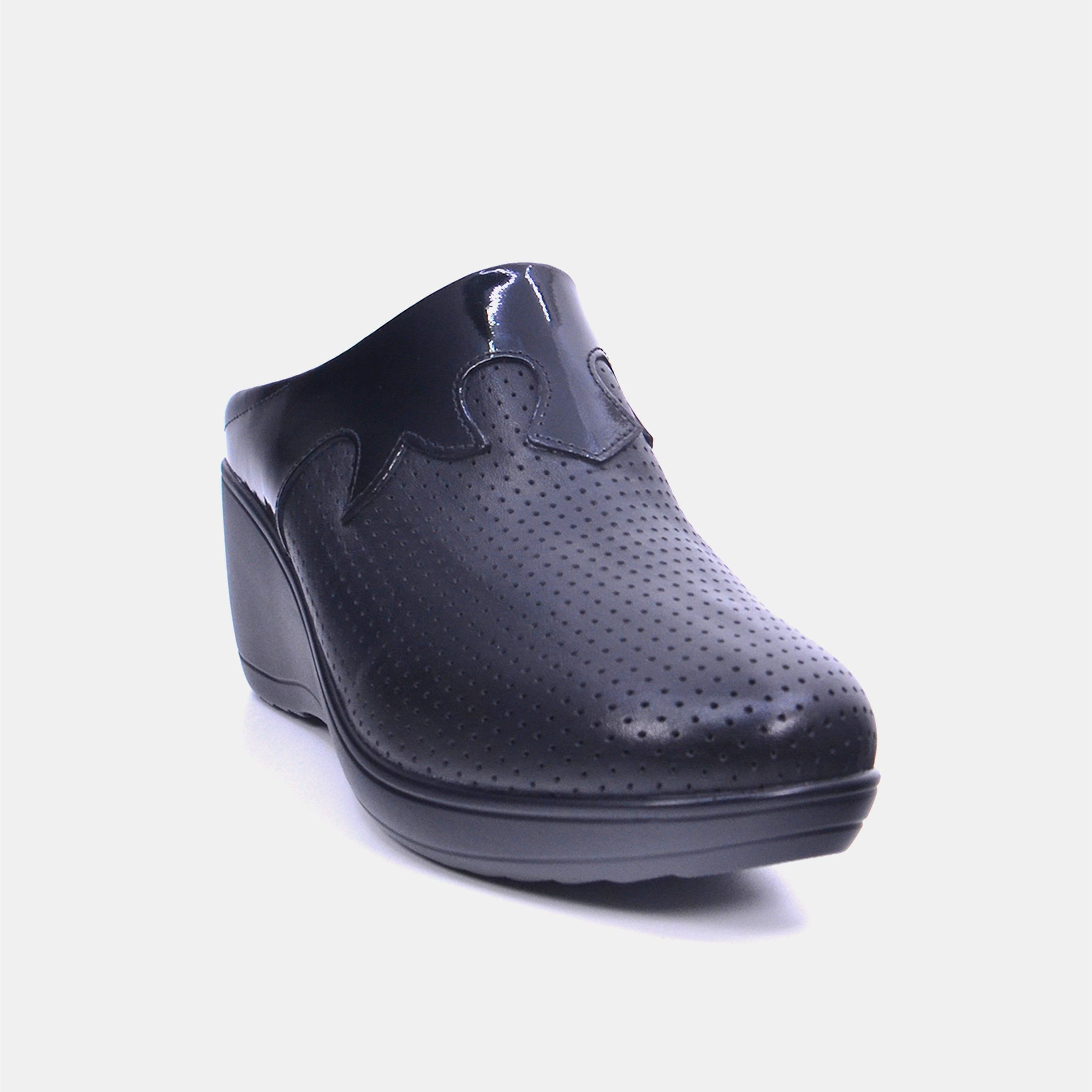 Mynaal Women's wedge heel sandal- 20926-51 -Black