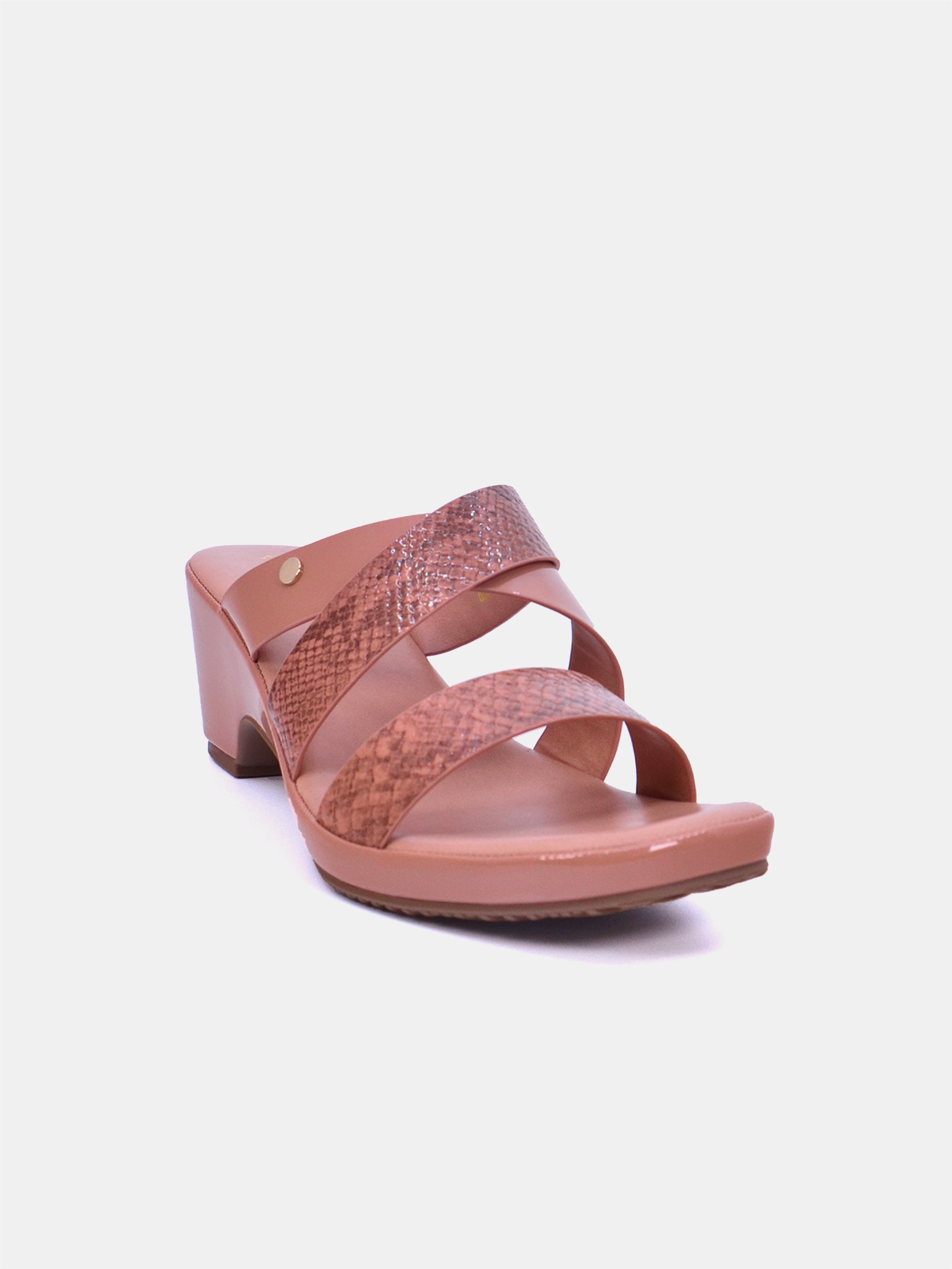 Mynaal Women's block heel sandal- 114RJ217 -Pink