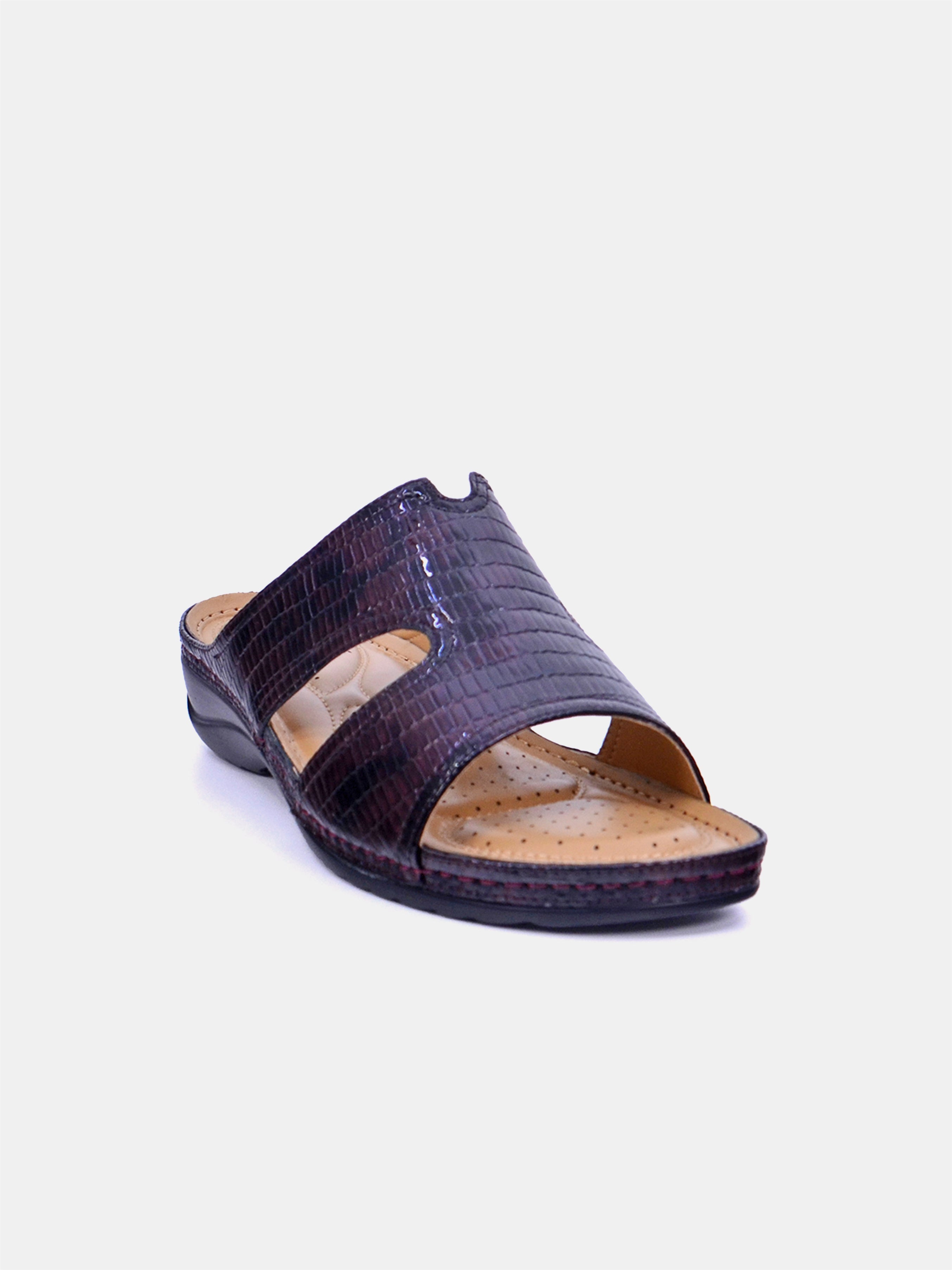 Mynaal Women's flat sandal- 88909-63 -Maroon