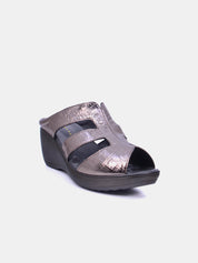 Mynaal Women's wedge heel sandal- 20926-50 -Gray