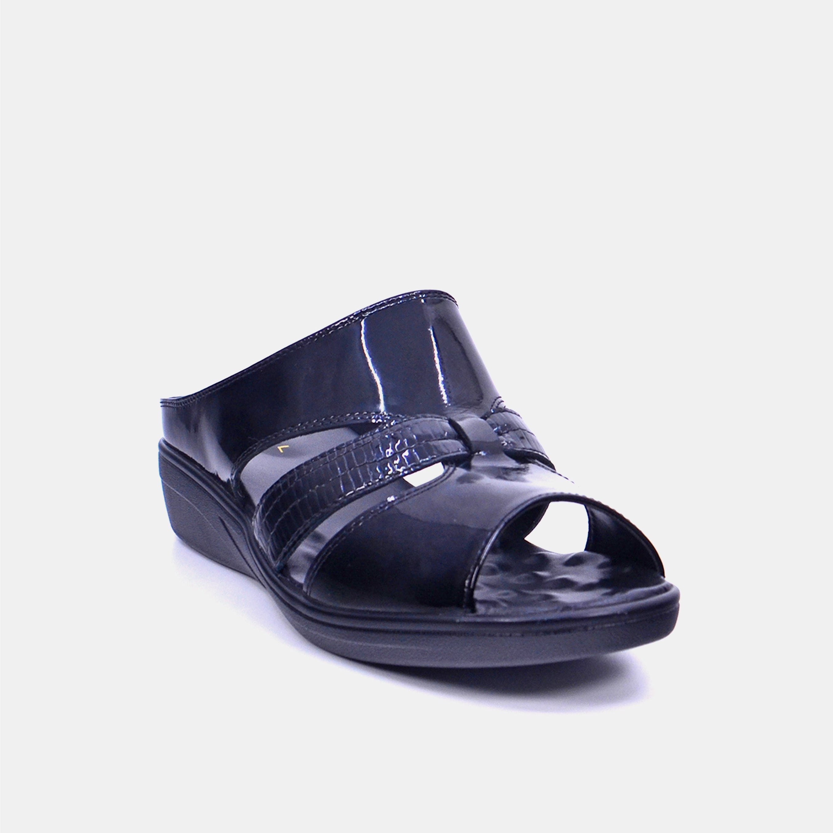 Mynaal Women's slip-on sandal- 2418-23 -Black