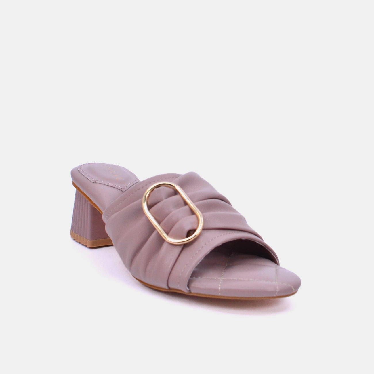 Mynaal Women's block heel sandal-23BJH185-Pink