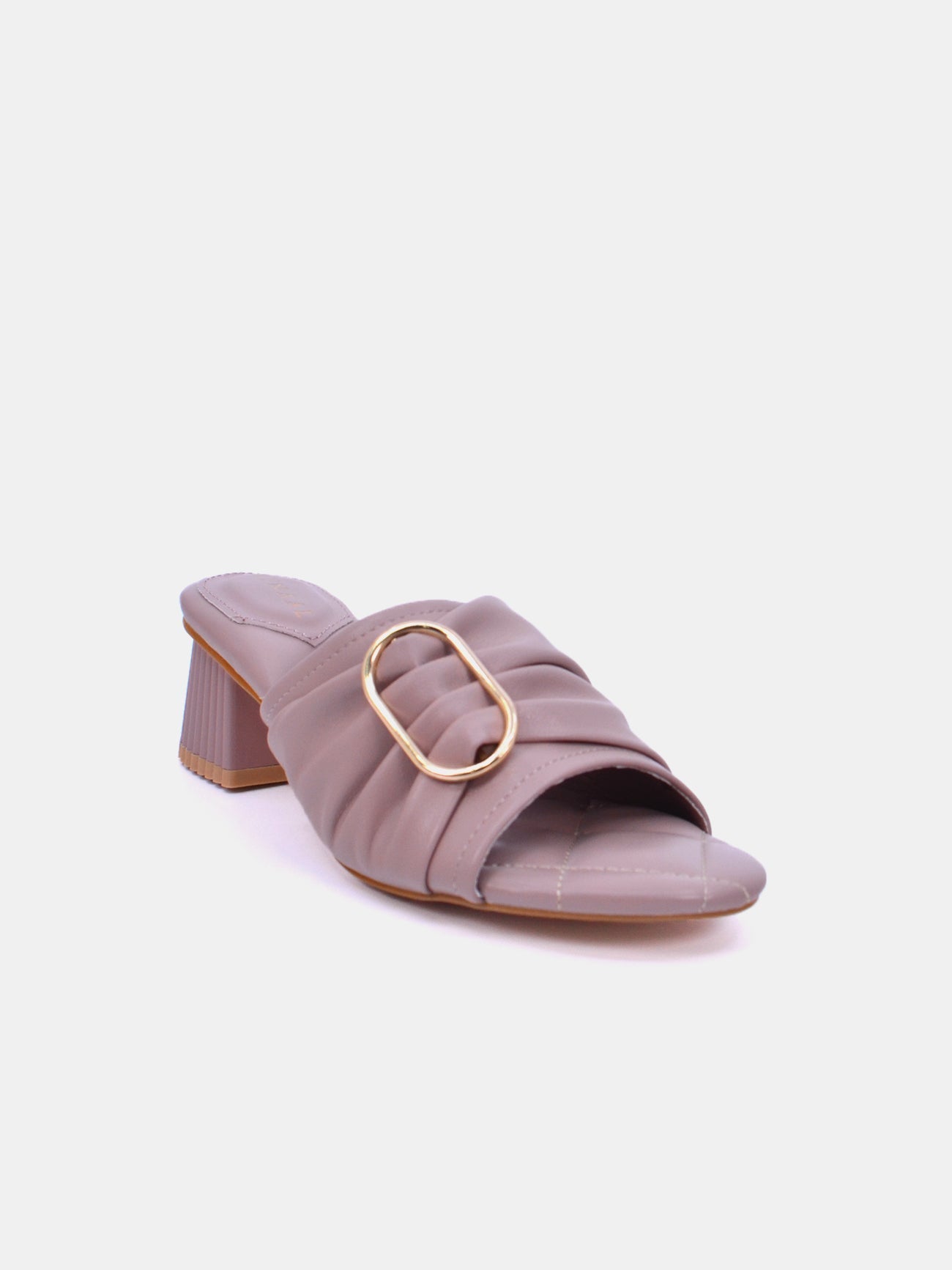 Mynaal Women's block heel sandal-23BJH185-Pink