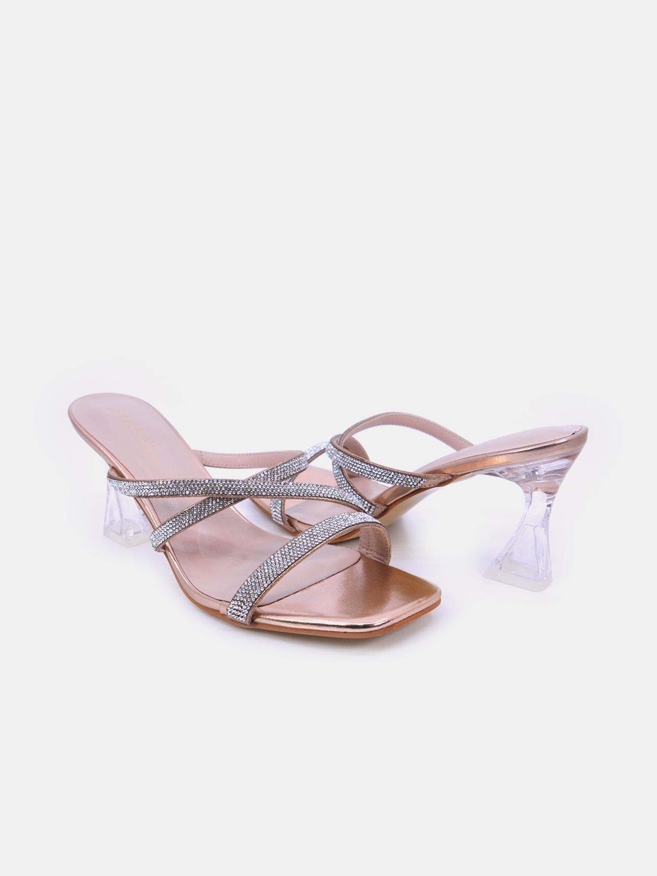 Mynaal Women's spool heel sandal-18F2233-19-Beige