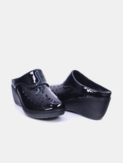 Mynaal Women's wedge heel sandal- 20926-52 -Black