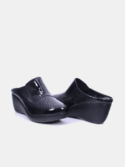 Mynaal Women's wedge heel sandal- 20926-11 -Black