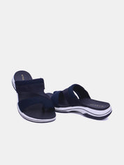 Mynaal Women's flat sandal-23ABT173-Black