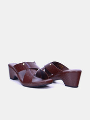 Mynaal Women's block heel sandal- 114RJ211 -Green